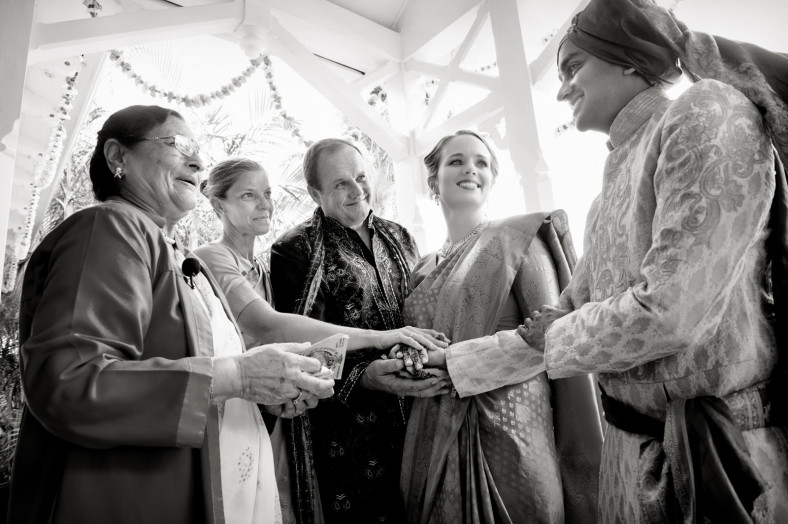 Hindu Christian Wedding Documentary Wedding Photographer Ceremony