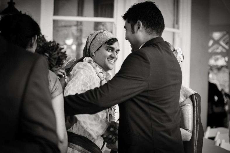 Hindu Christian Wedding Documentary Wedding Photographer