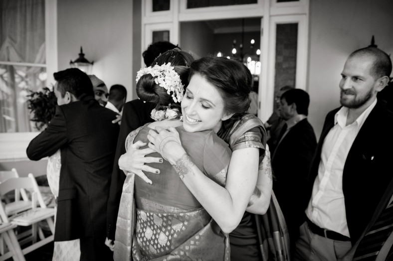Hindu Christian Wedding Documentary Wedding Photographer
