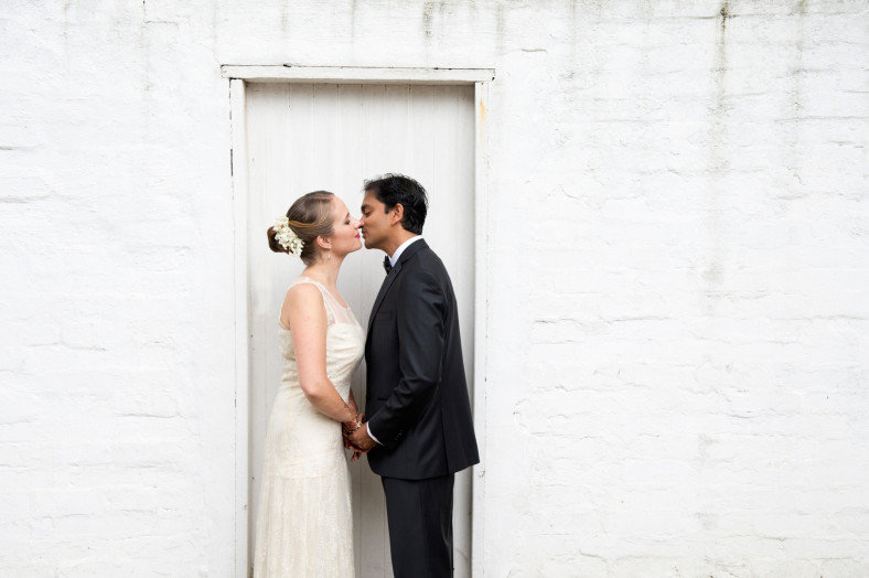 Hindu Christian Wedding Documentary Wedding Photographer Couple Creative Shoot