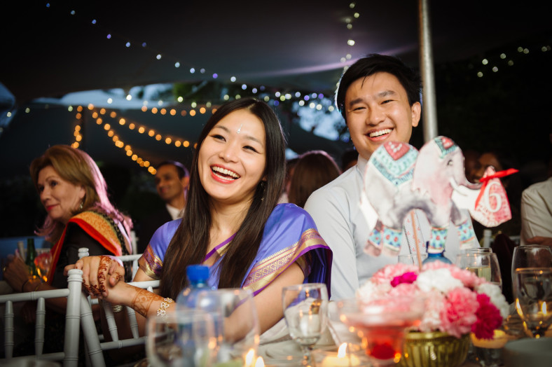 Hindu Christian Wedding Documentary Wedding Photographer Reception