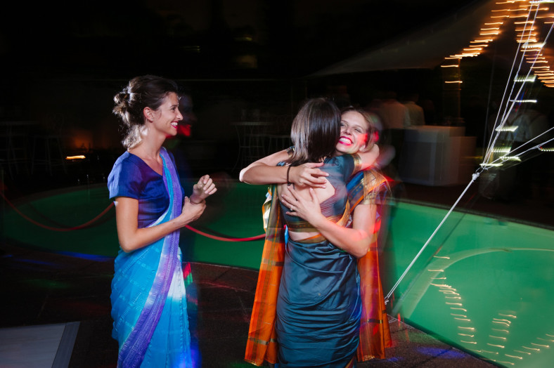 Hindu Christian Wedding Documentary Wedding Photographer Reception