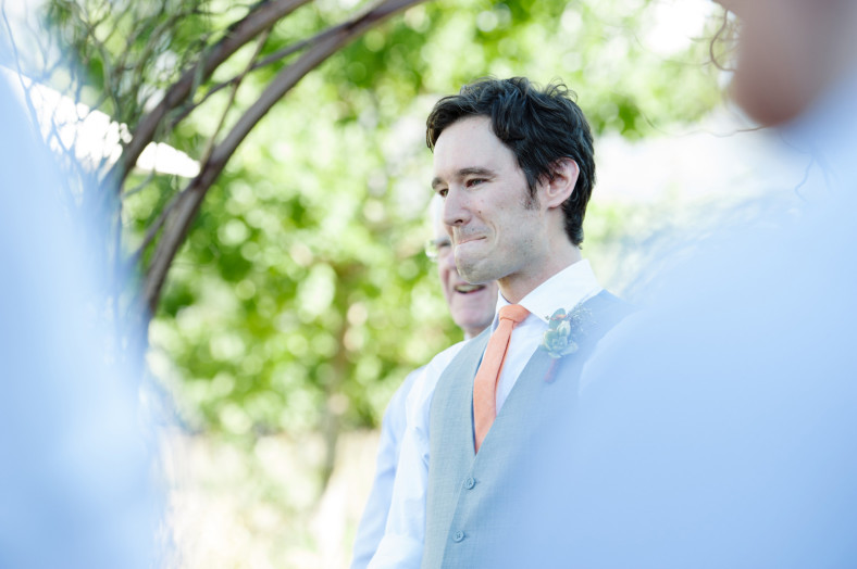 Vrede en Lust Cape Wedding Documentary Wedding Photography Ceremony Groom