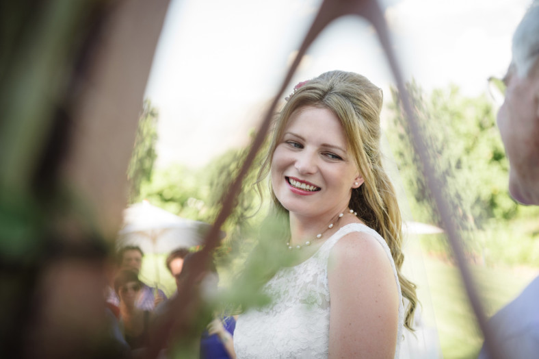 Vrede en Lust Cape Wedding Documentary Wedding Photography Ceremony Bride