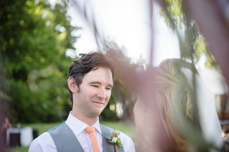 Vrede en Lust Cape Wedding Documentary Wedding Photography Ceremony Groom