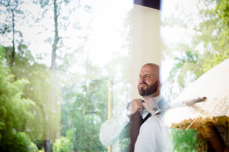 Cranford Country Lodge Documentary Wedding Photography Groom