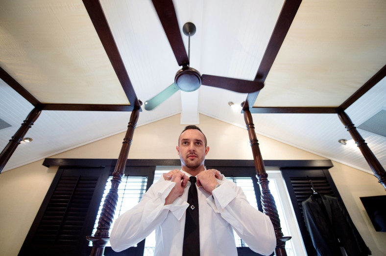 The Oyster Box Hotel Documentary Portuguese Wedding Photography Groom