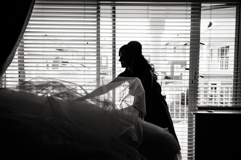 The Oyster Box Hotel Documentary Portuguese Wedding Photography Bride