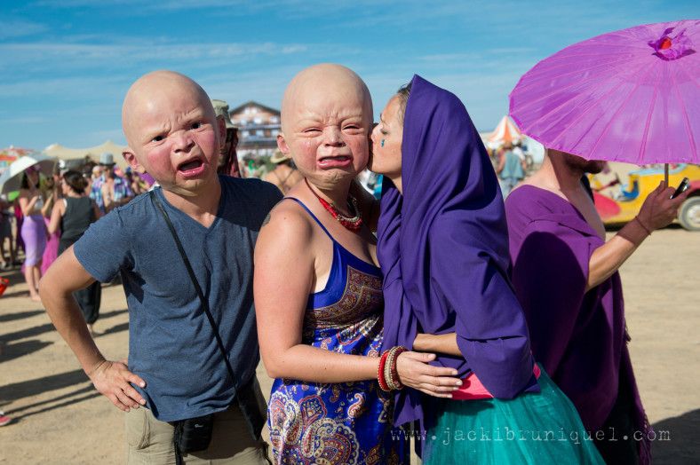 AfrikaBurn Tankwa purple wedding