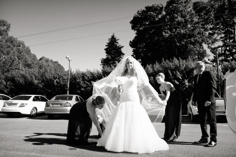 Midlands wedding bride