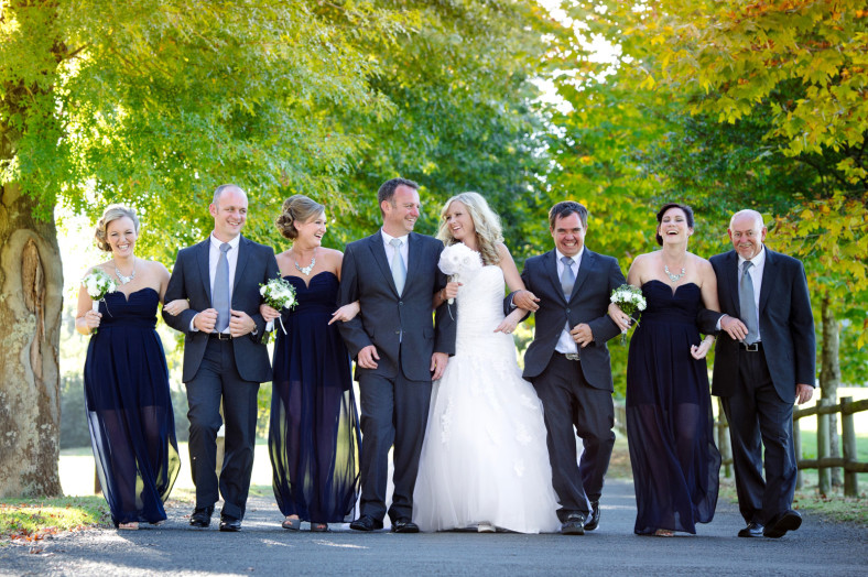Midlands wedding bridal party