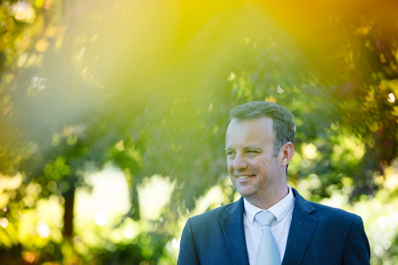 Midlands wedding groom