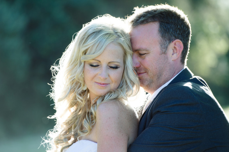 Midlands wedding bride and groom