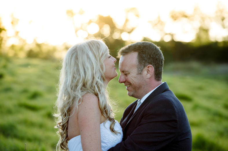 Midlands wedding bride and groom