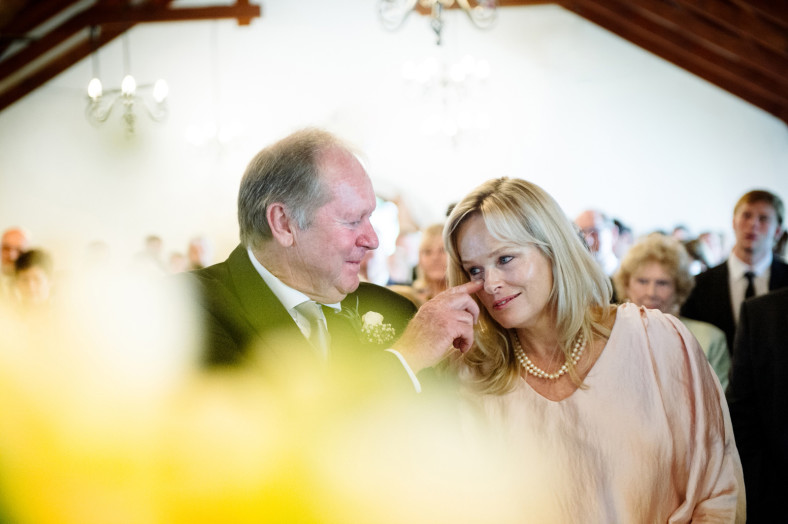 parents at wedding