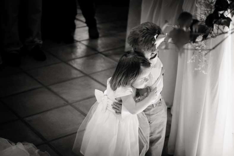 Cute children at wedding