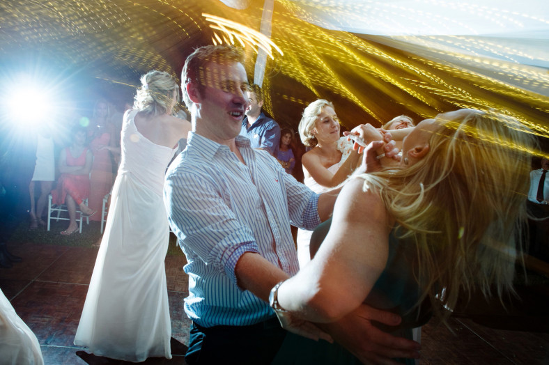 wedding reception dancing