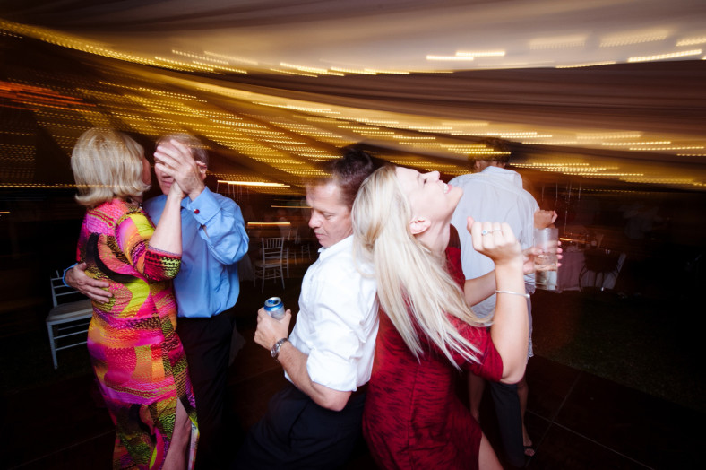 wedding reception dancing