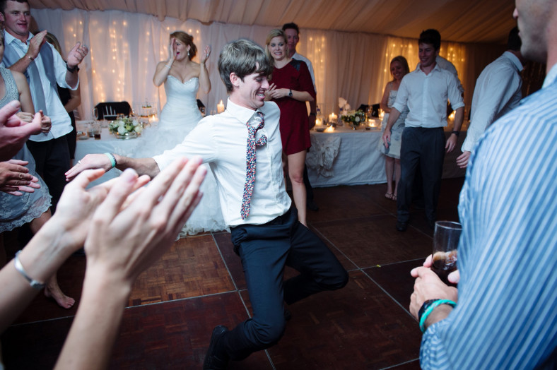wedding reception dancing