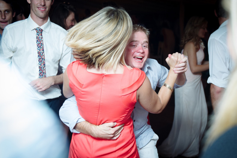 wedding reception dancing