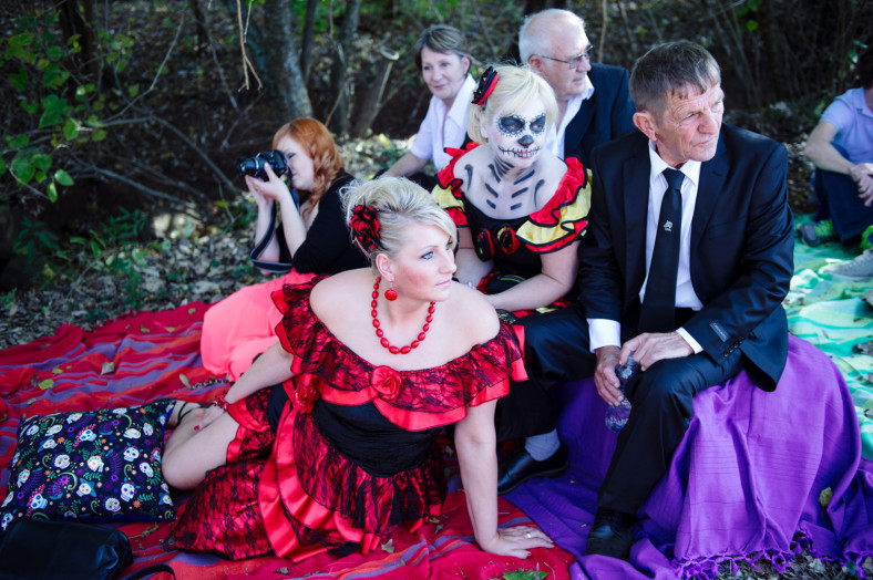 day of the dead wedding