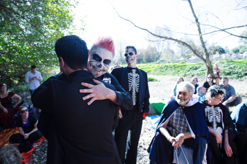 day of the dead wedding