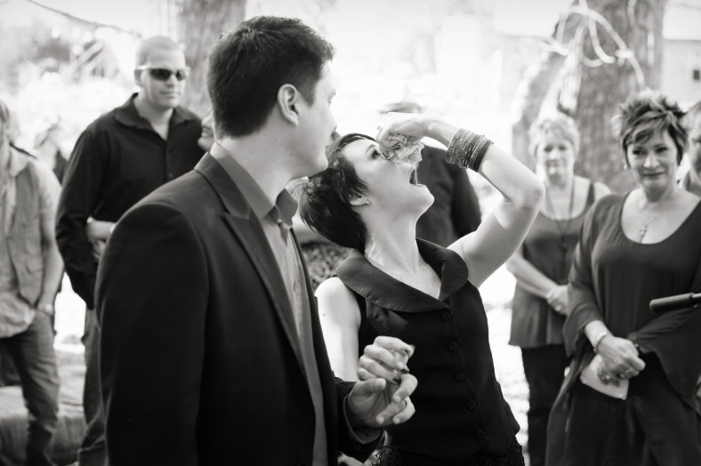 bride crying