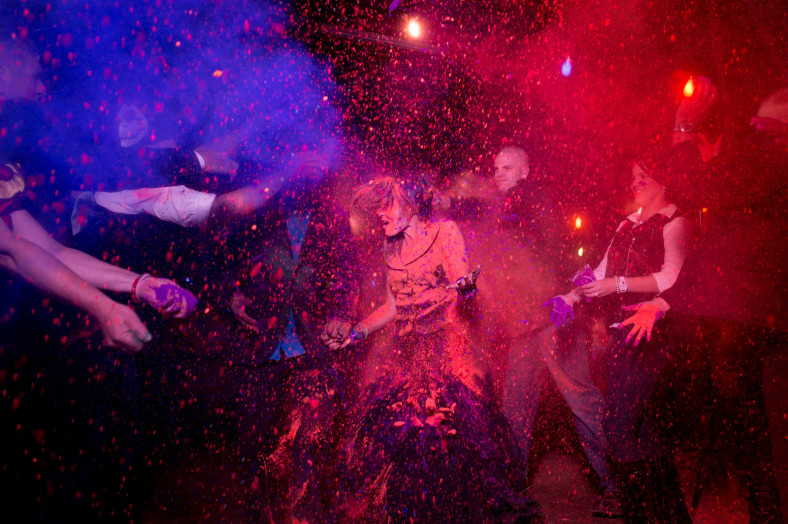 holi at wedding