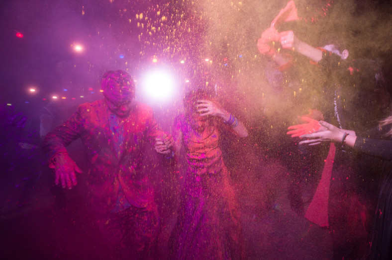 holi at wedding