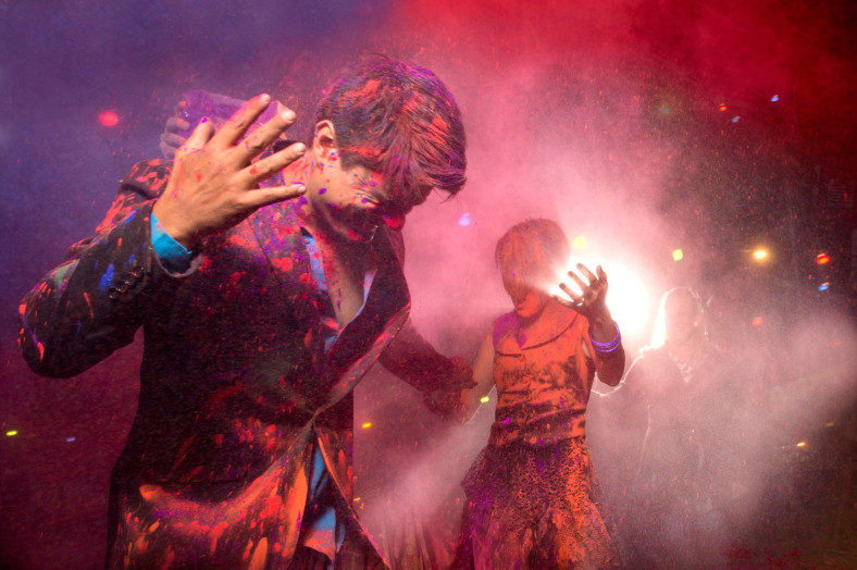 holi at wedding
