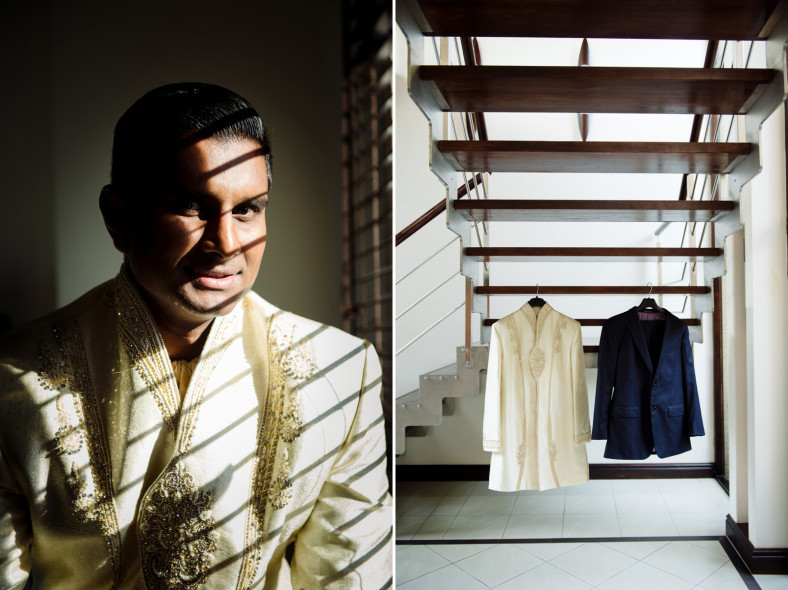 indian groom with outfit