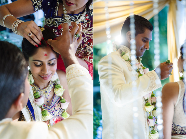 Indian bride with dot