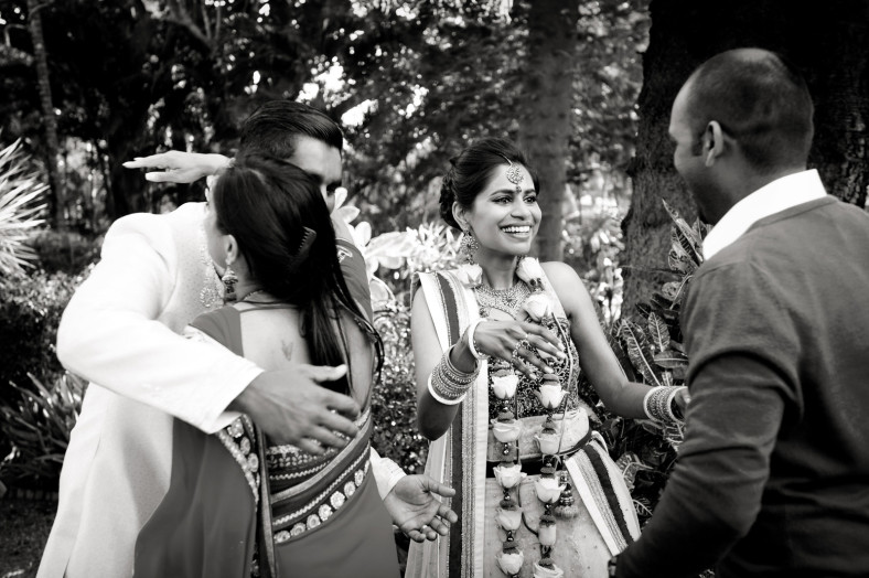 Bride and groom congratulations