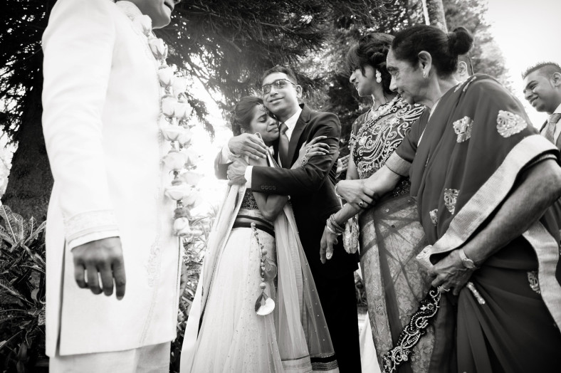Bride and groom congratulations
