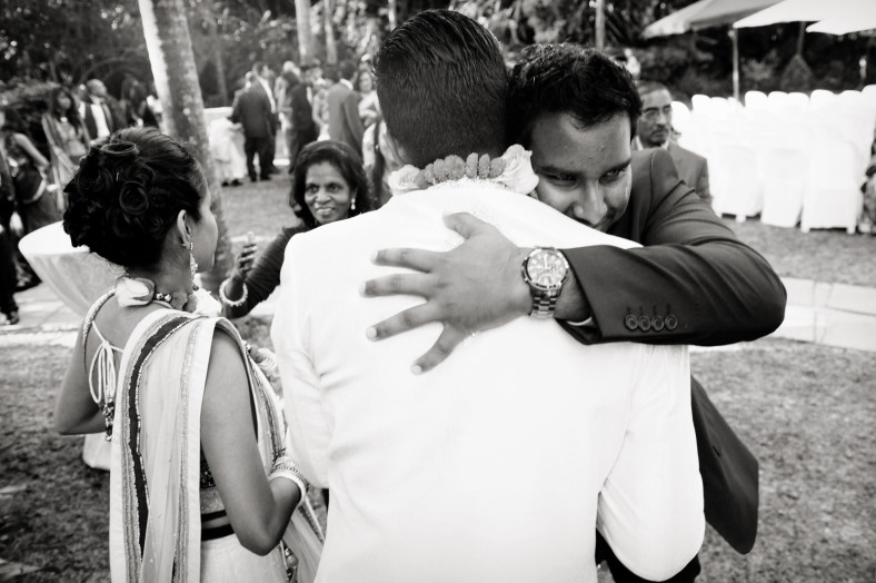 Bride and groom congratulations