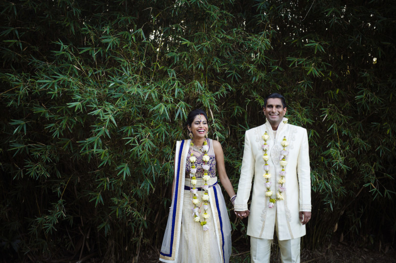 Indian wedding couple