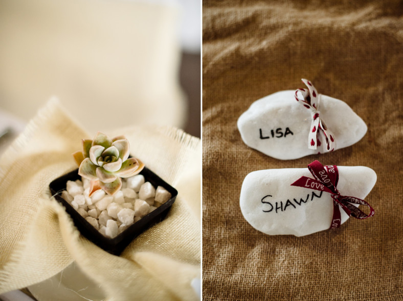 bush wedding decor