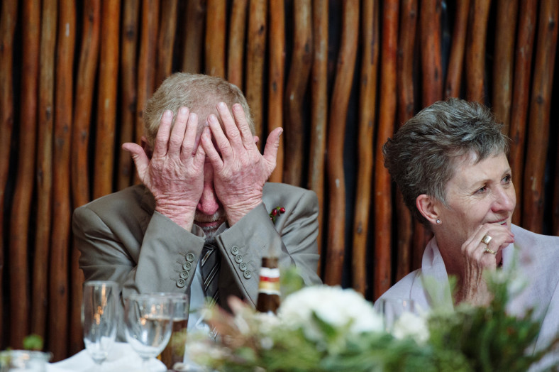 parents at wedding