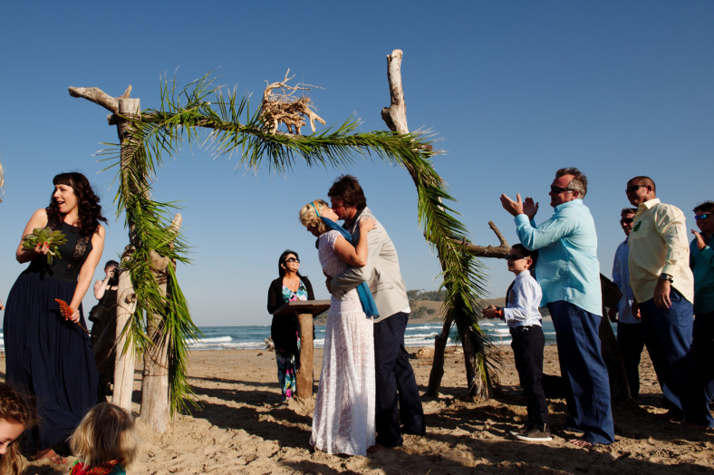 bohemian wedding ceremony