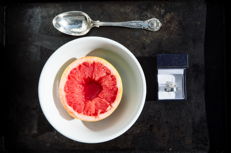 Rings and grapefruit