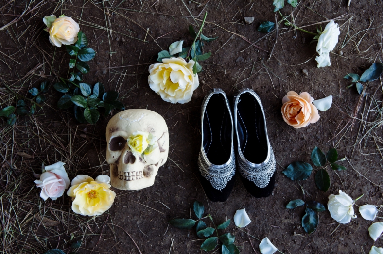 Skull and shoes