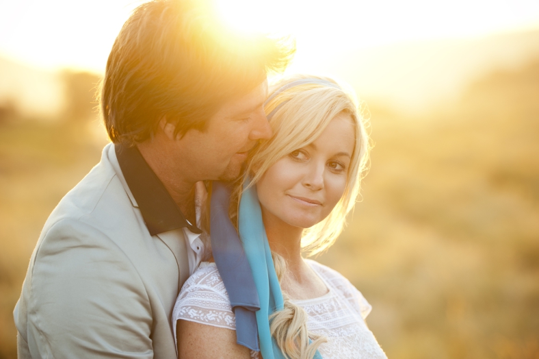 Hippy Bride and Groom