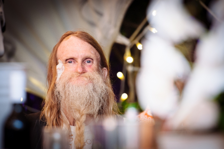 Man with epic beard