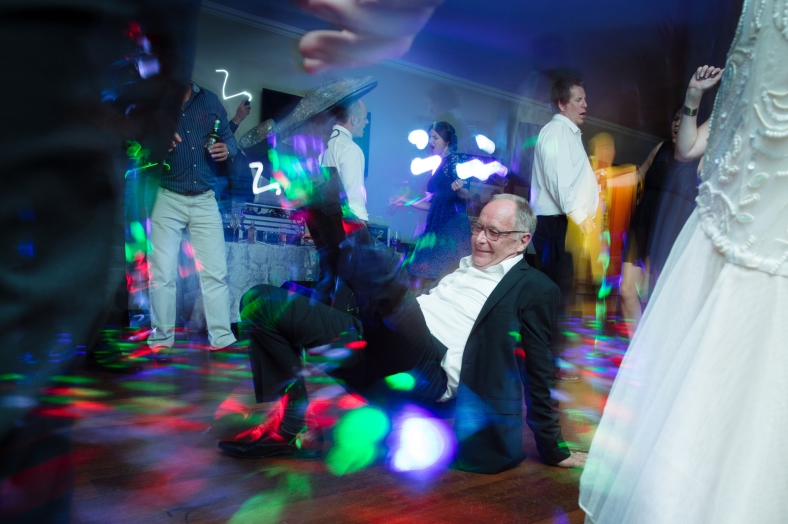 Grandpa break dancing