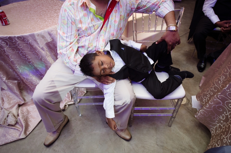 Child passed out