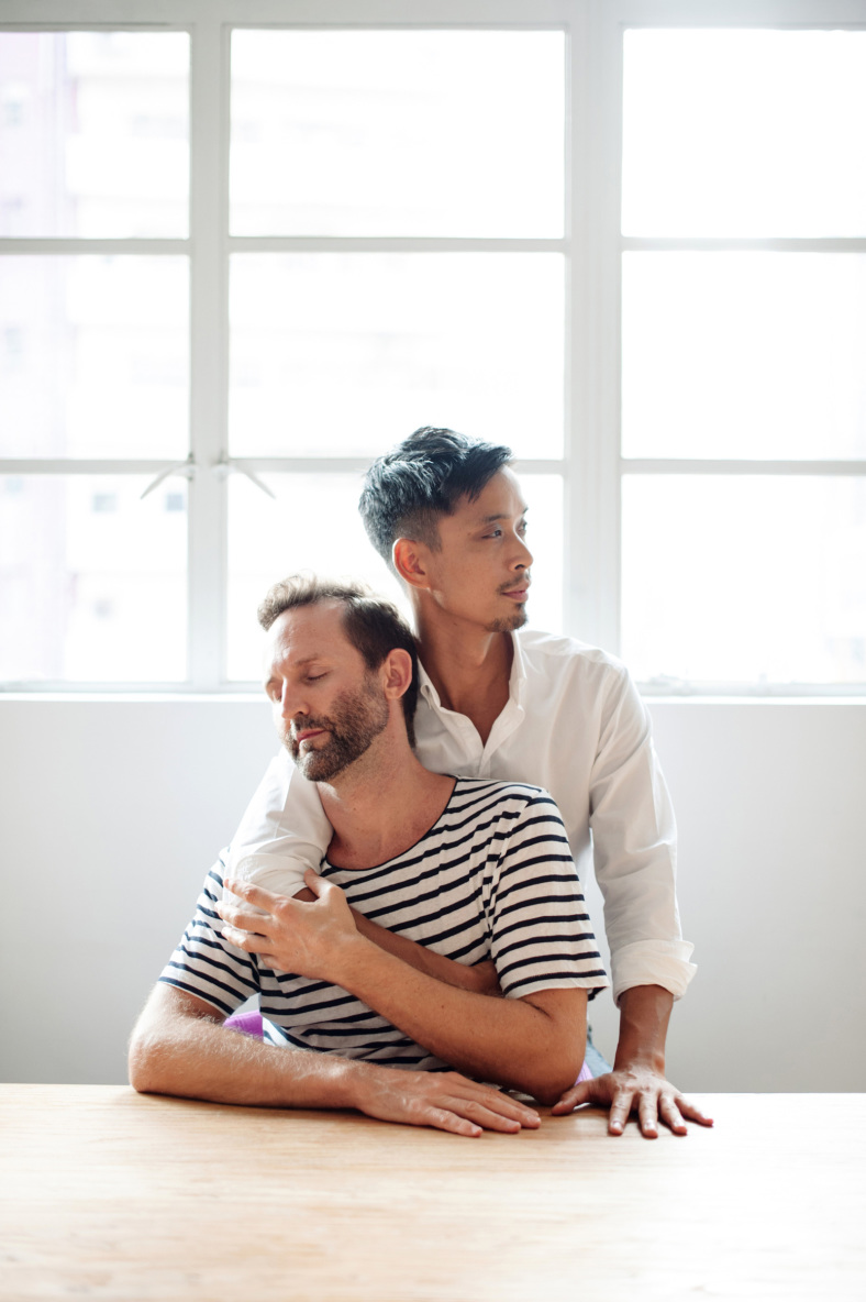male couple