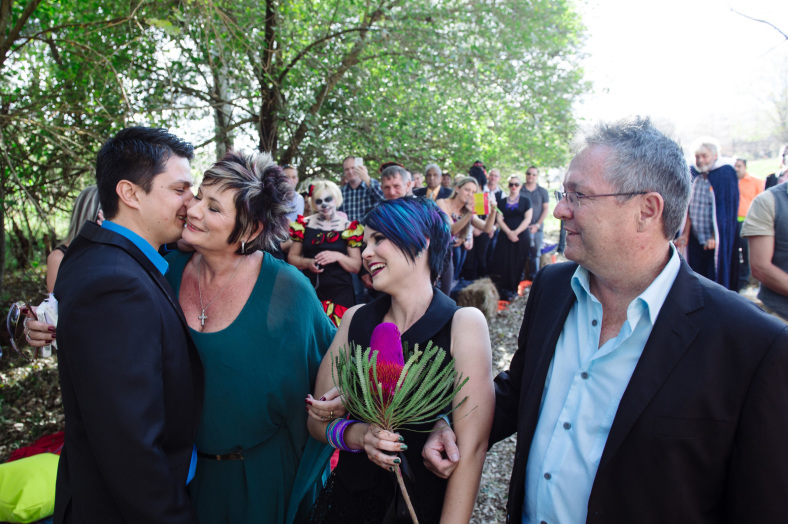 Bride with Parents