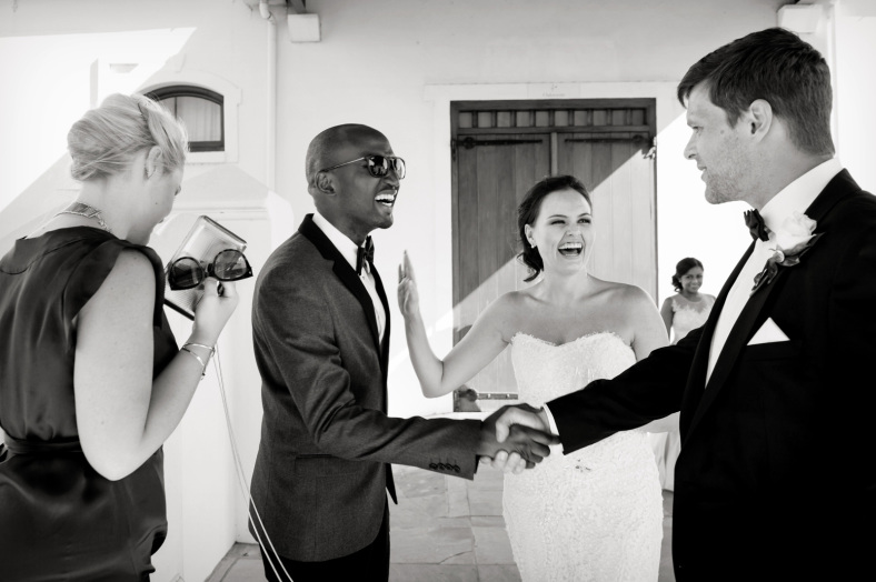 Bride and Groom congrats