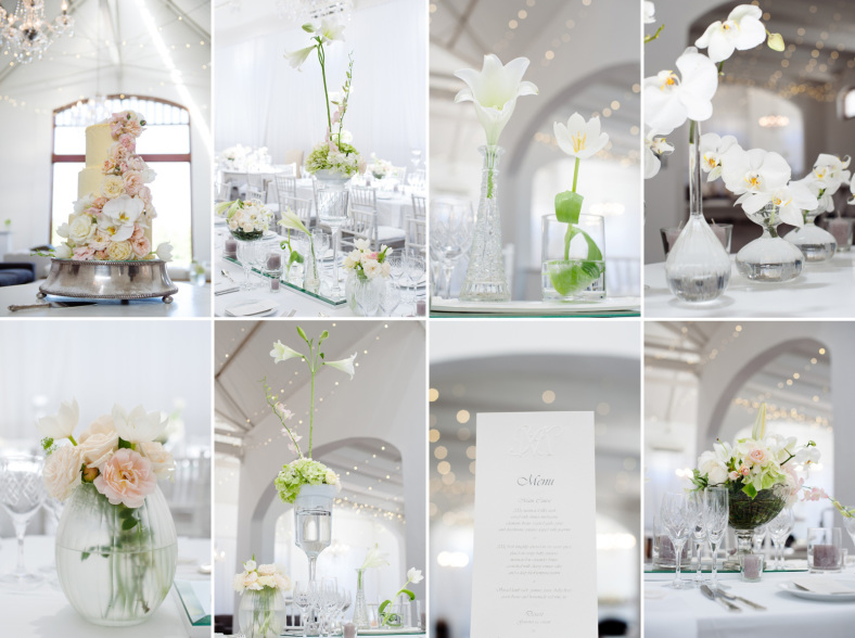 White Orchid Wedding Decor