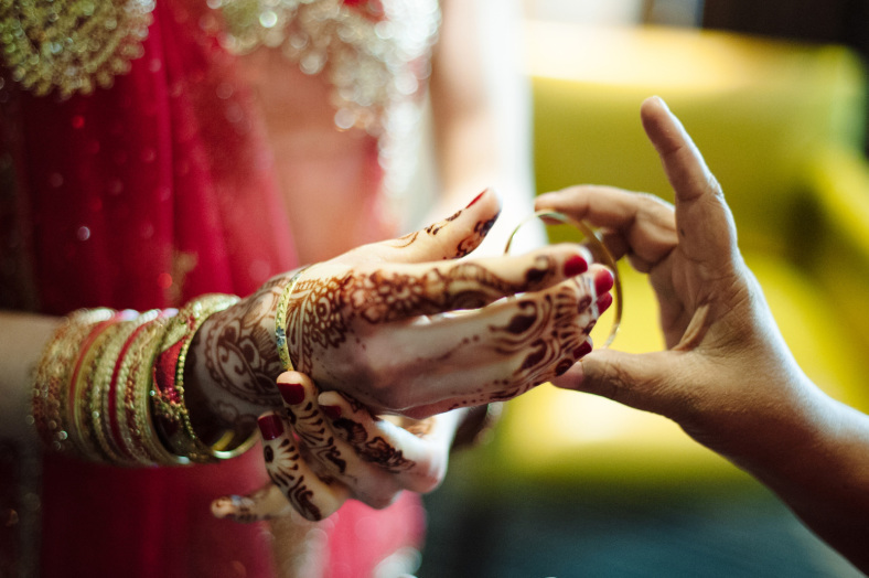 Hindu Bride Mendhi